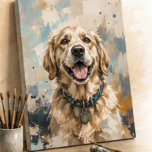 Hand-Painted Pet Portraits Mauritius - Tail of Chaos