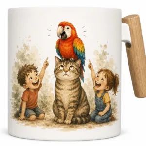 Printed Mugs Mauritius - Mug Printing Mauritius - Tail of Chaos - Artists Mauritius